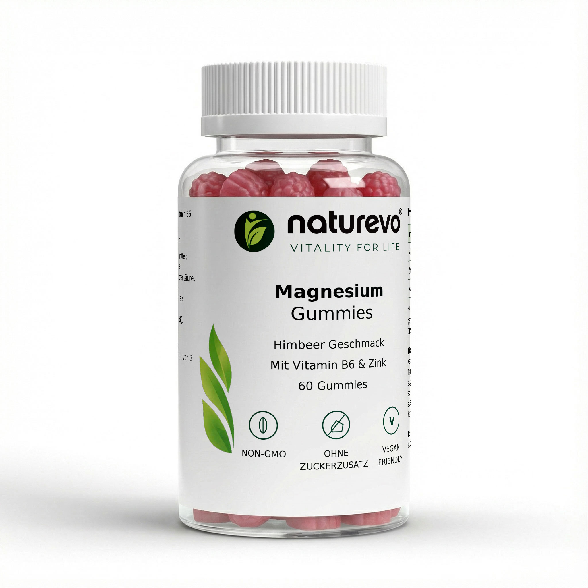 Magnesium + Zink + B6 Gummies - 60 Stk.