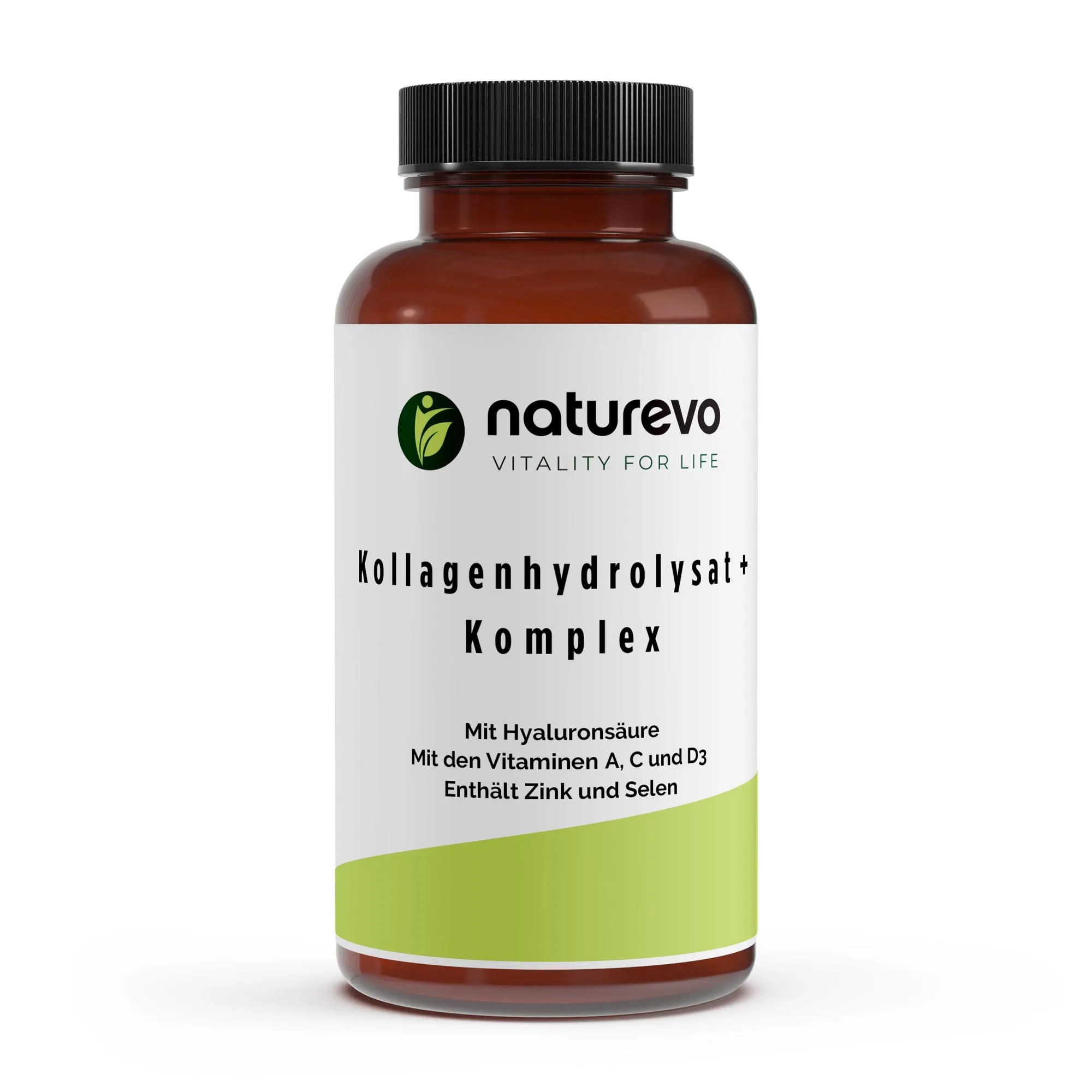 Premium Kollagenhydrolysat PLUS (3000-5000 DA ) - 180 Kapseln