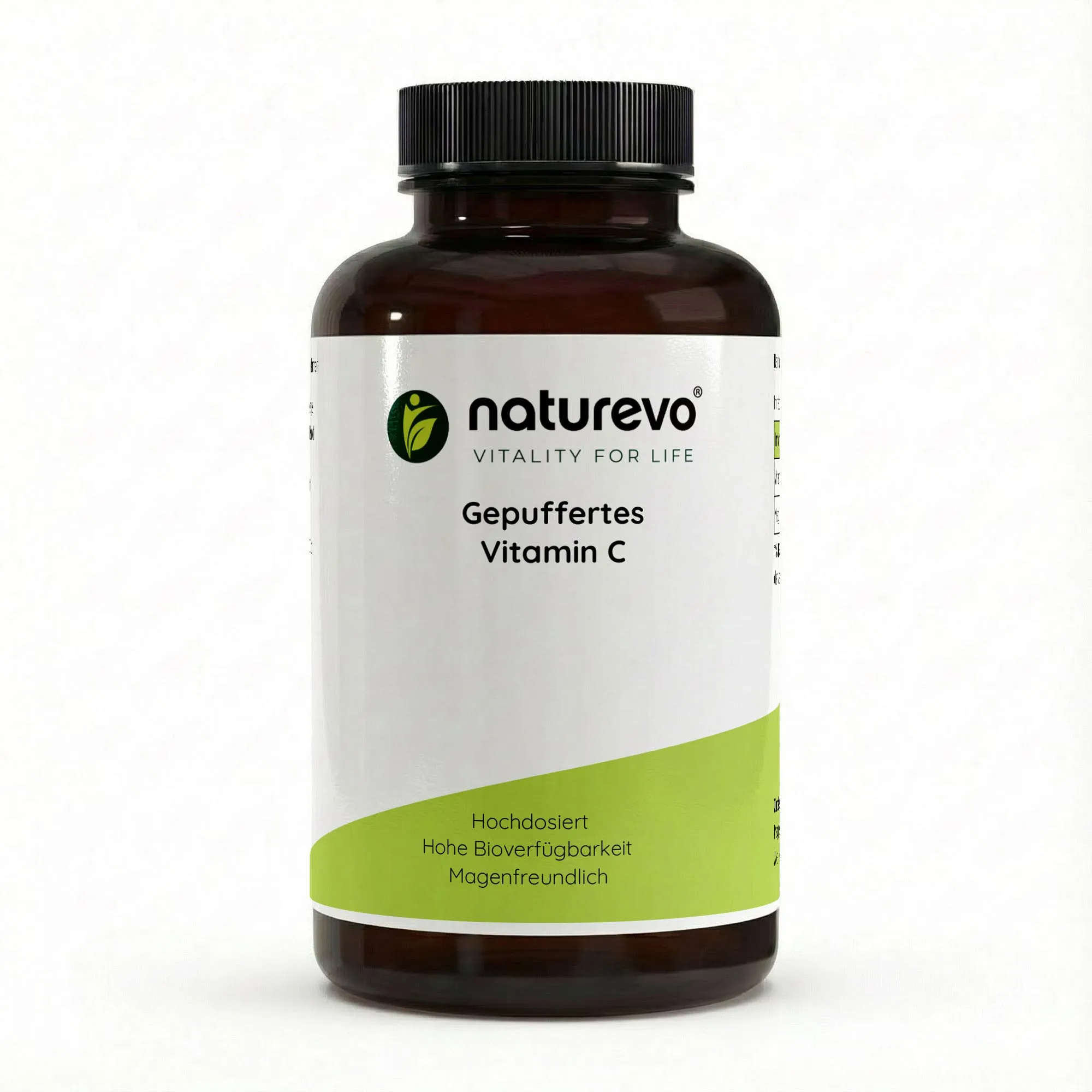 Gepuffertes Vitamin C 500mg + Magnesium - 240 Kapseln