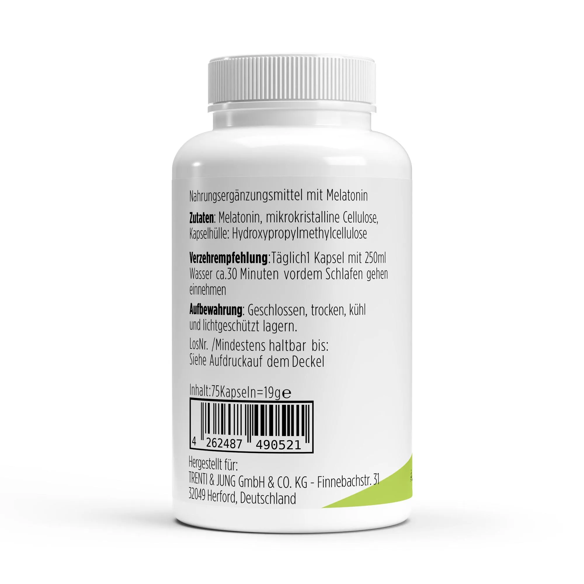 Melatonin - 75 Kapseln