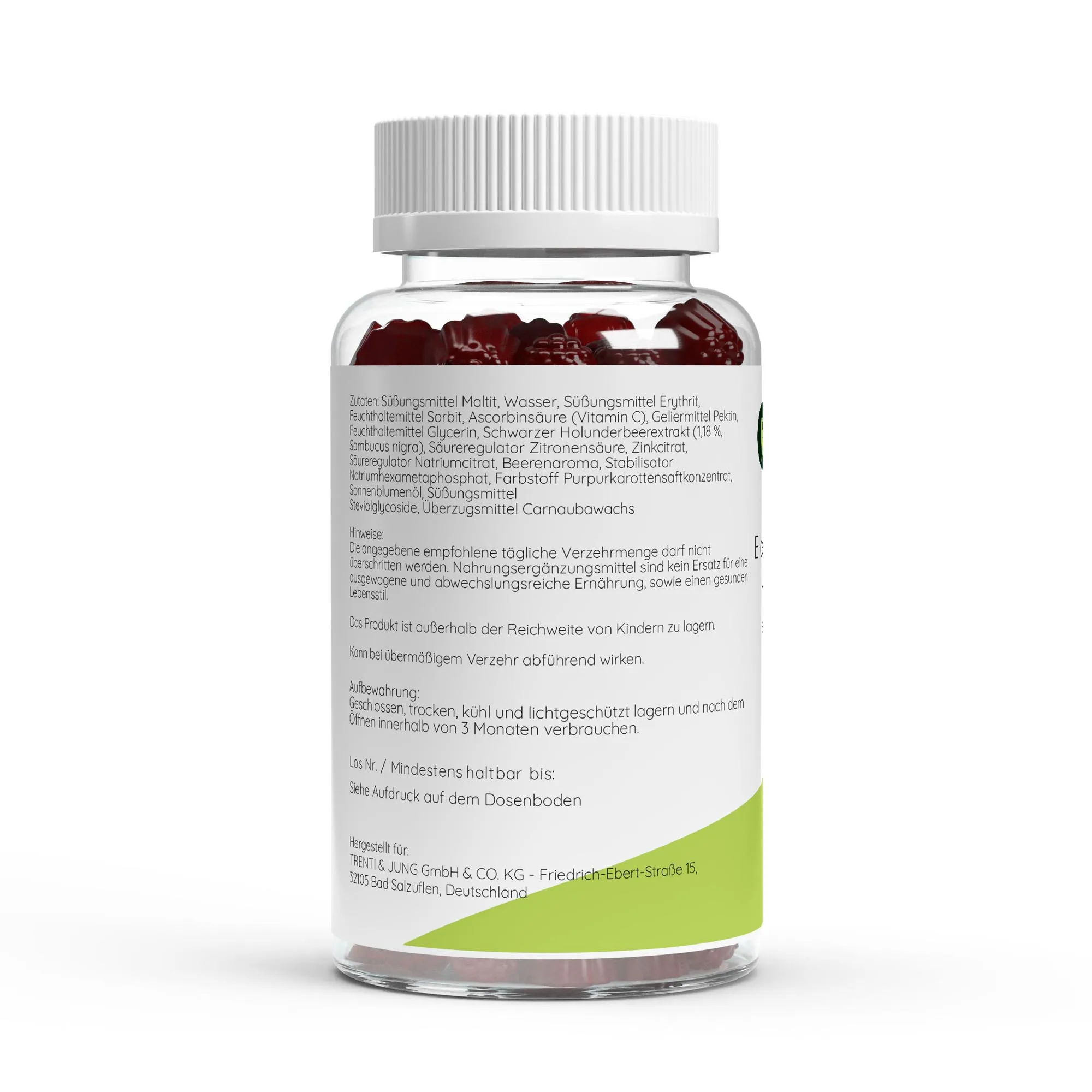 Elderberry + Vitamin C + Zink Gummies - 60 Stk.