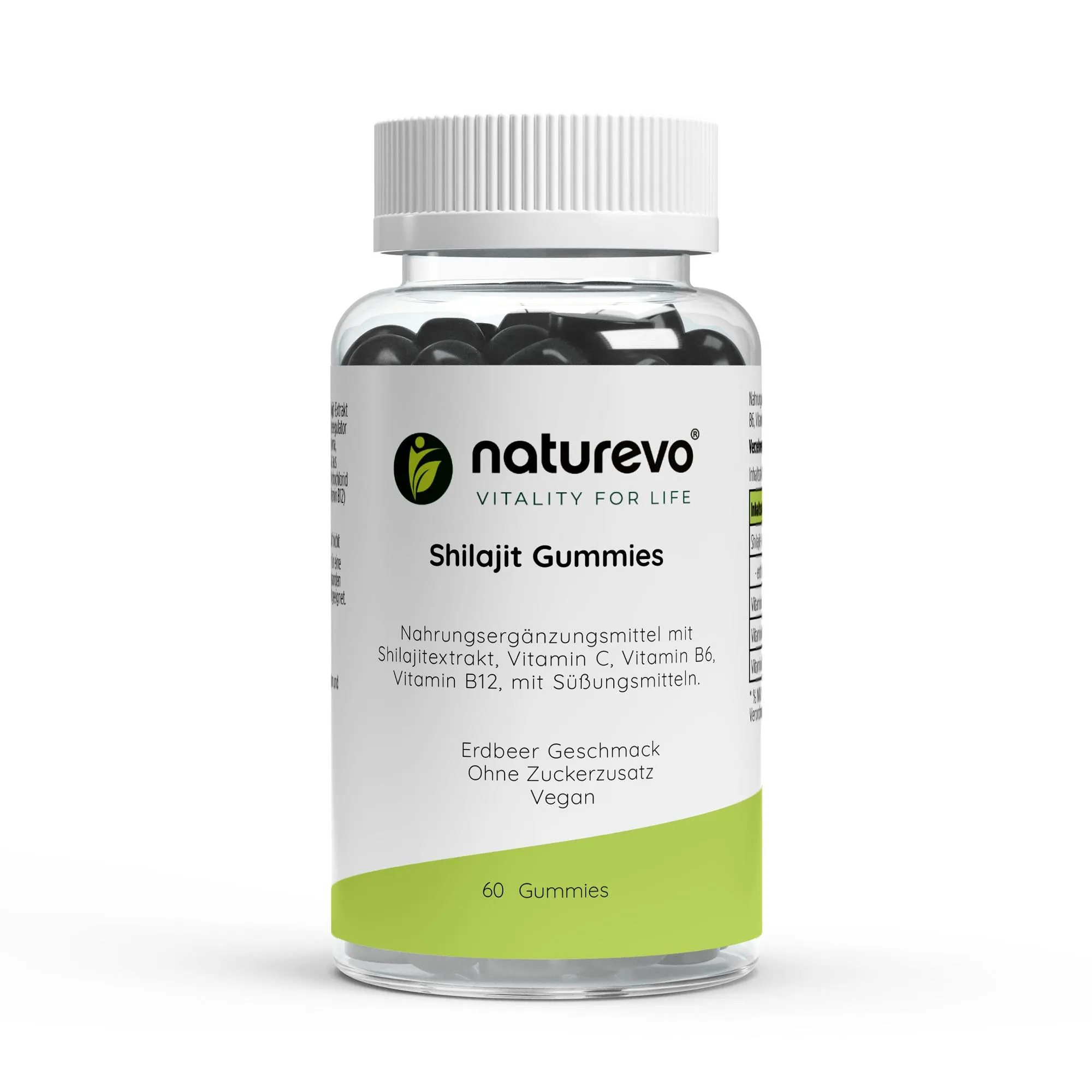 Shilajit Gummies + Vitamin C,B6, B12 - 60 Stk.