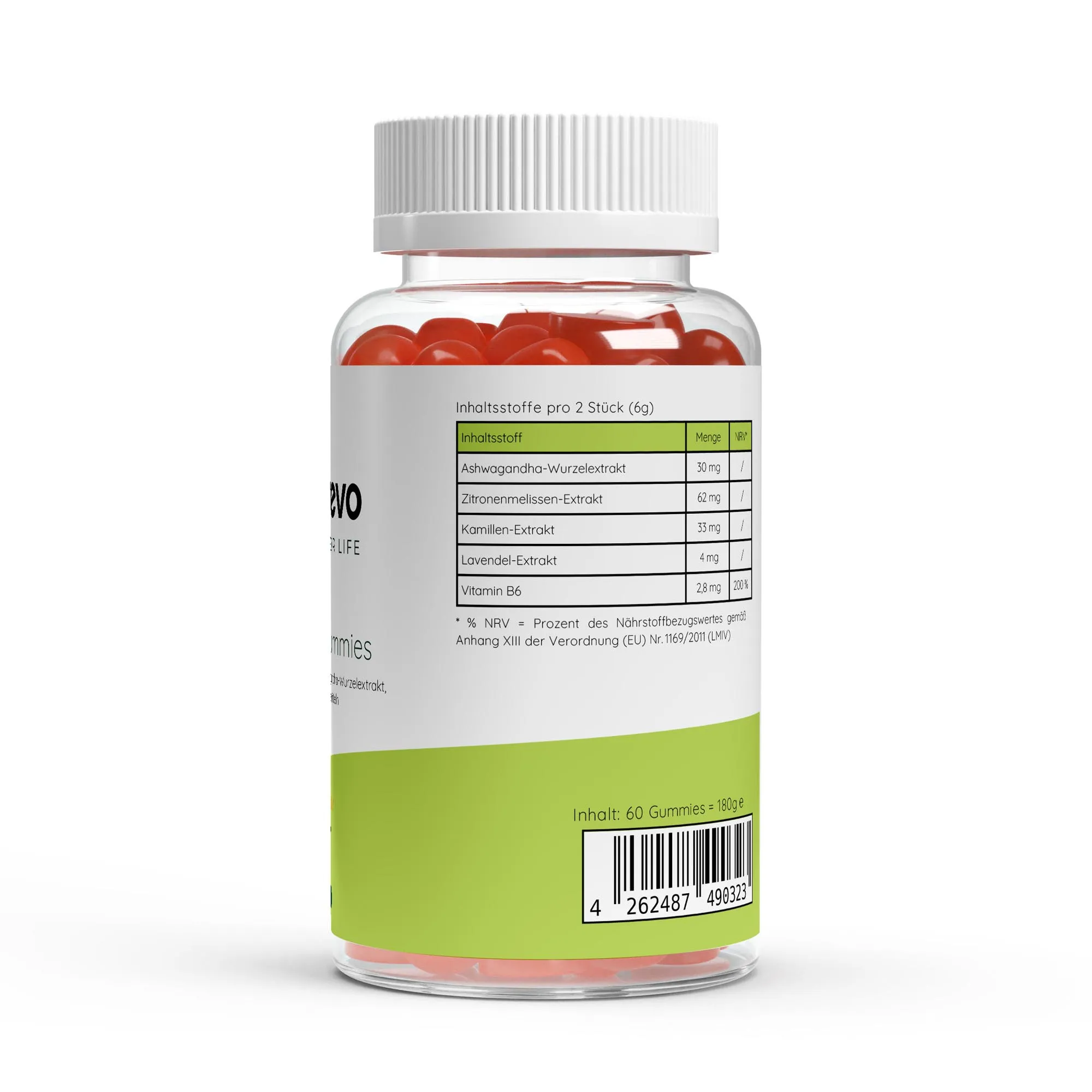 Ashwagandha + Vitamin B6 Gummies - 60 Stk.