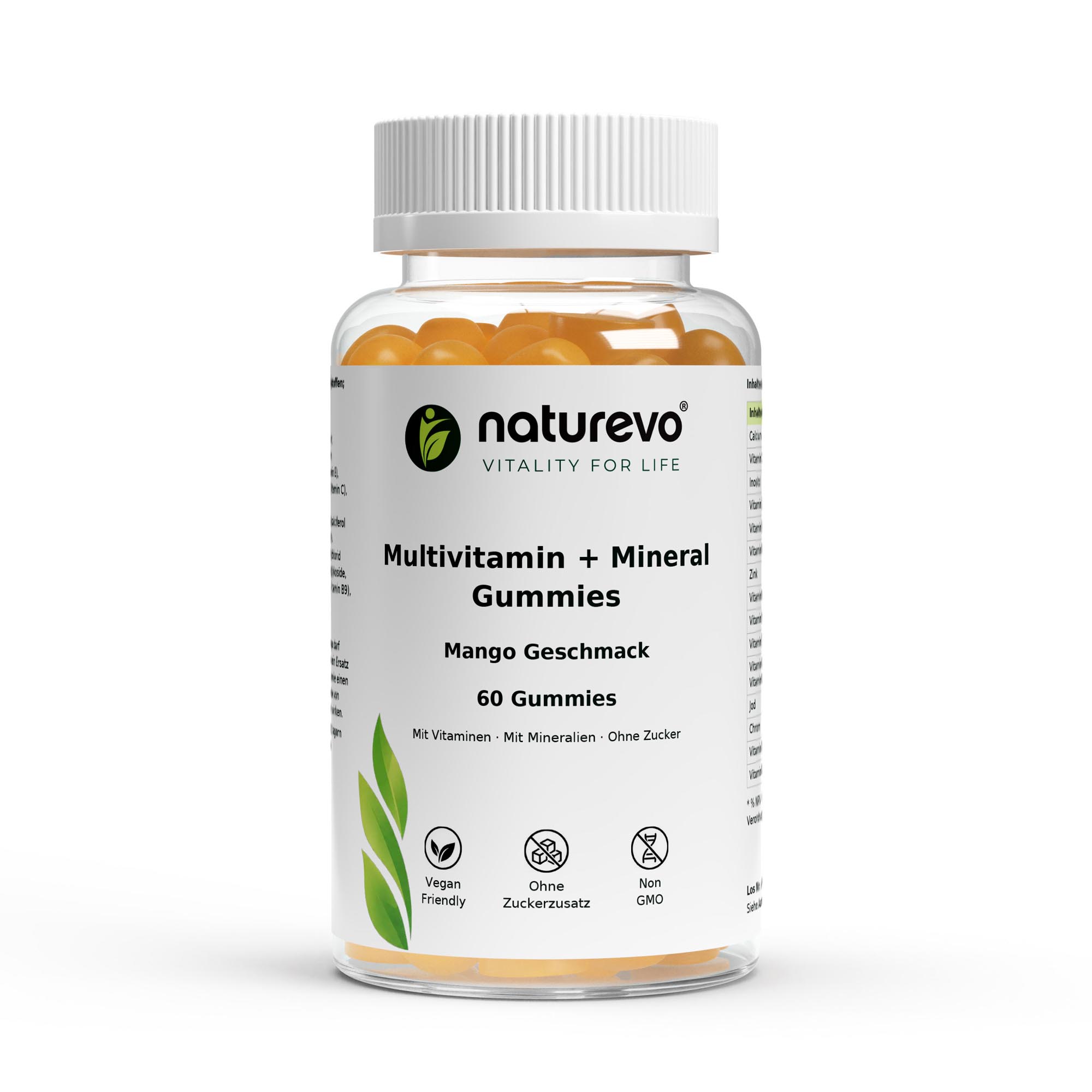 Multivitamin + Mineral Gummies - 60 Stk. Mango Geschmack