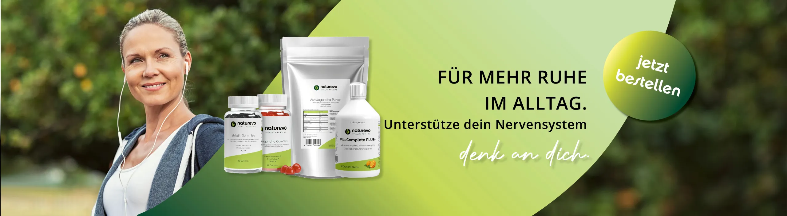 Ergänzungsmittel Ruhe und Entspannung