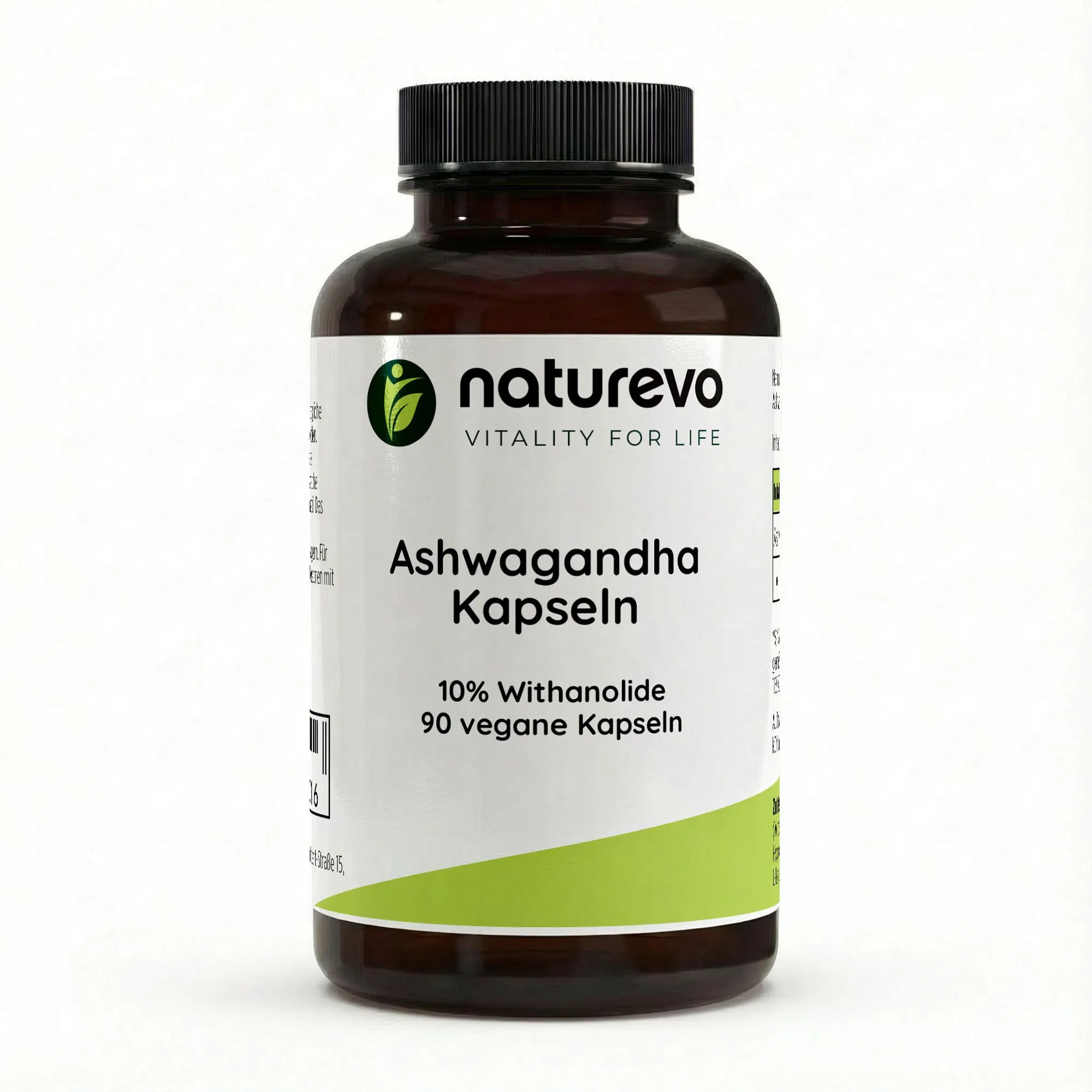Ashwagandha (10% Withanolide) - 90 vegane Kapseln