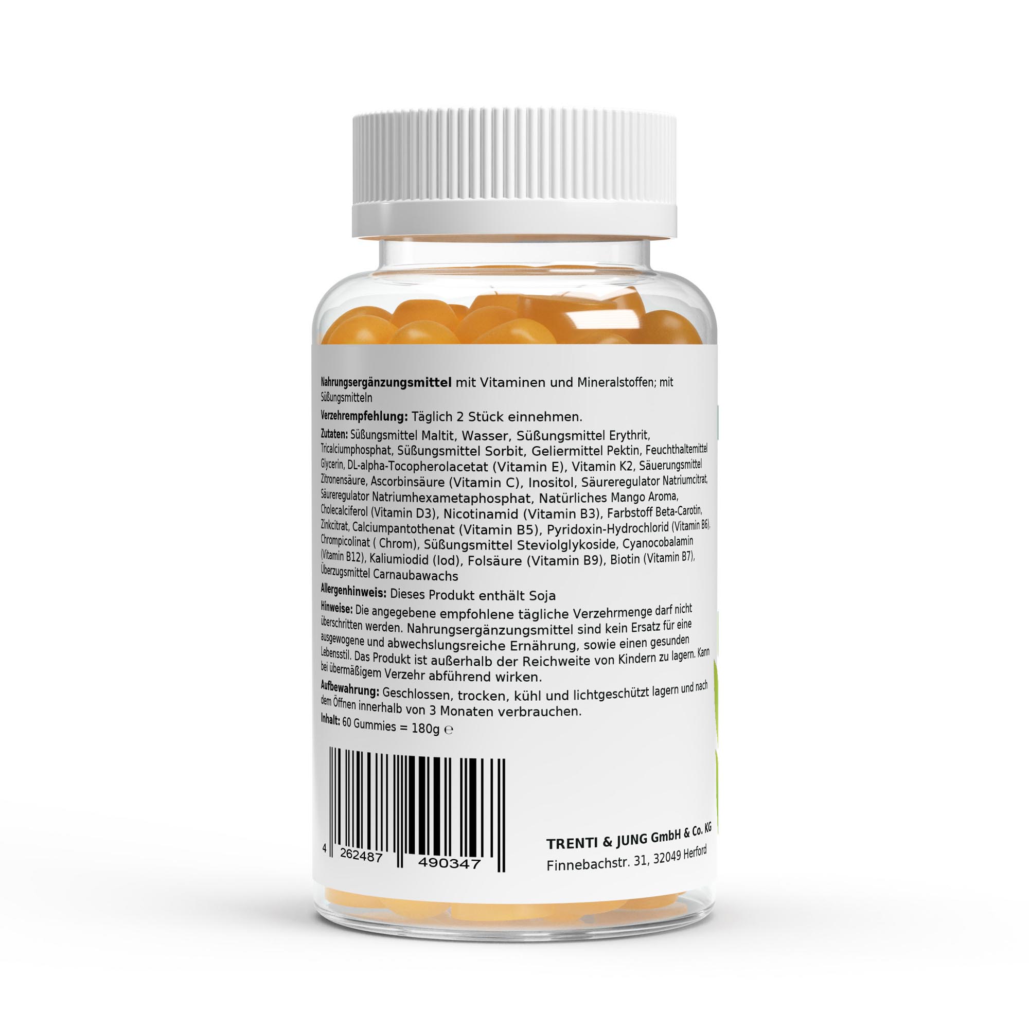 Multivitamin + Mineral Gummies - 60 Stk. Mango Geschmack