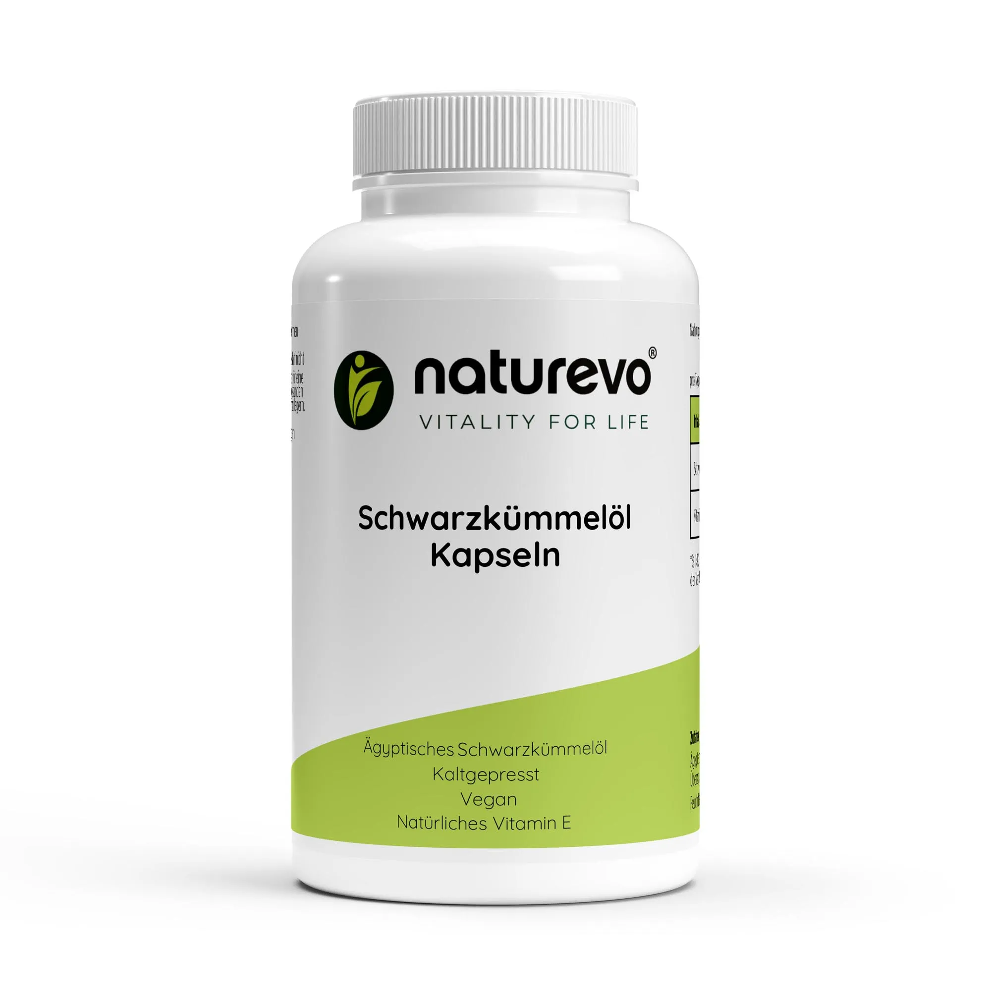 Ägyptisches Schwarzkümmelöl - 240 vegane Softgels