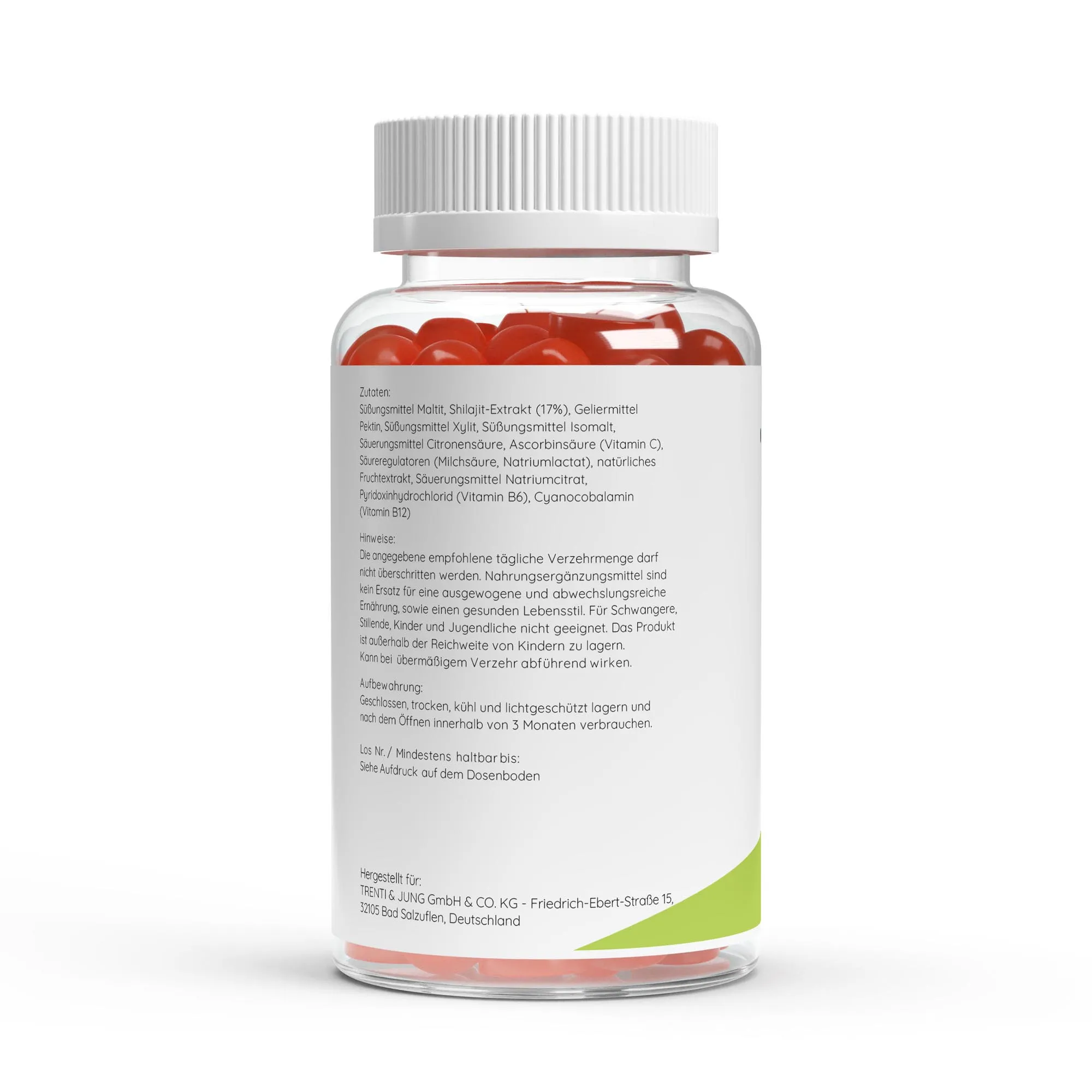 Premium Shilajit Gummies 1000 + Vitamin C,B6, B12 - 60