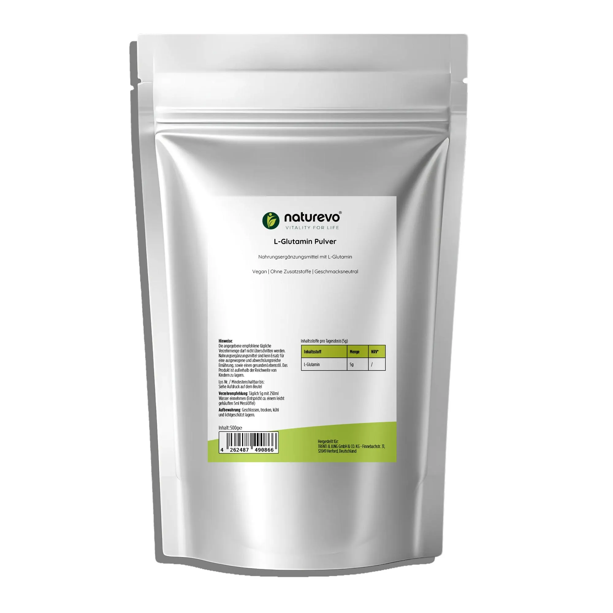 L-Glutamin Pulver - 500g