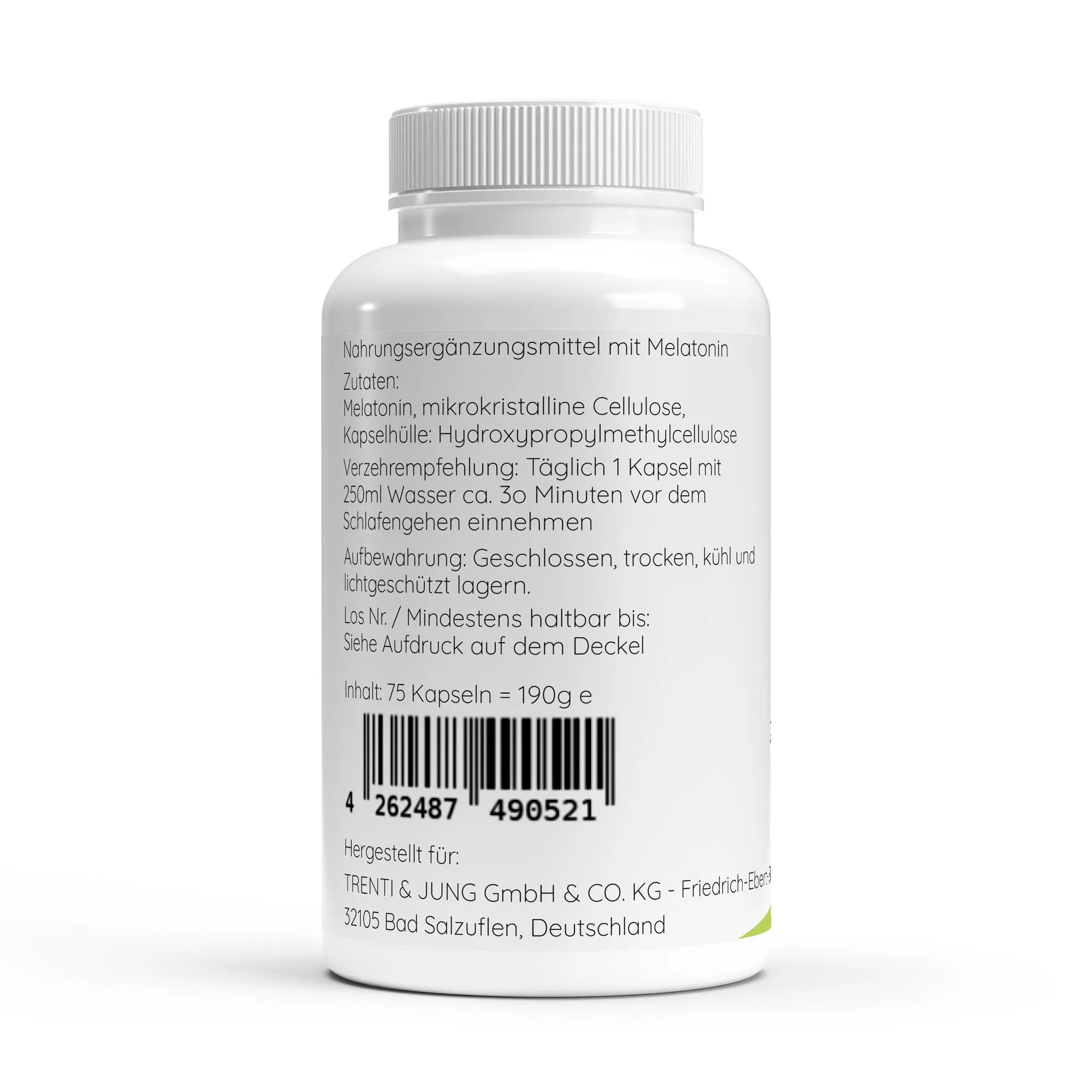 Melatonin - 75 Kapseln