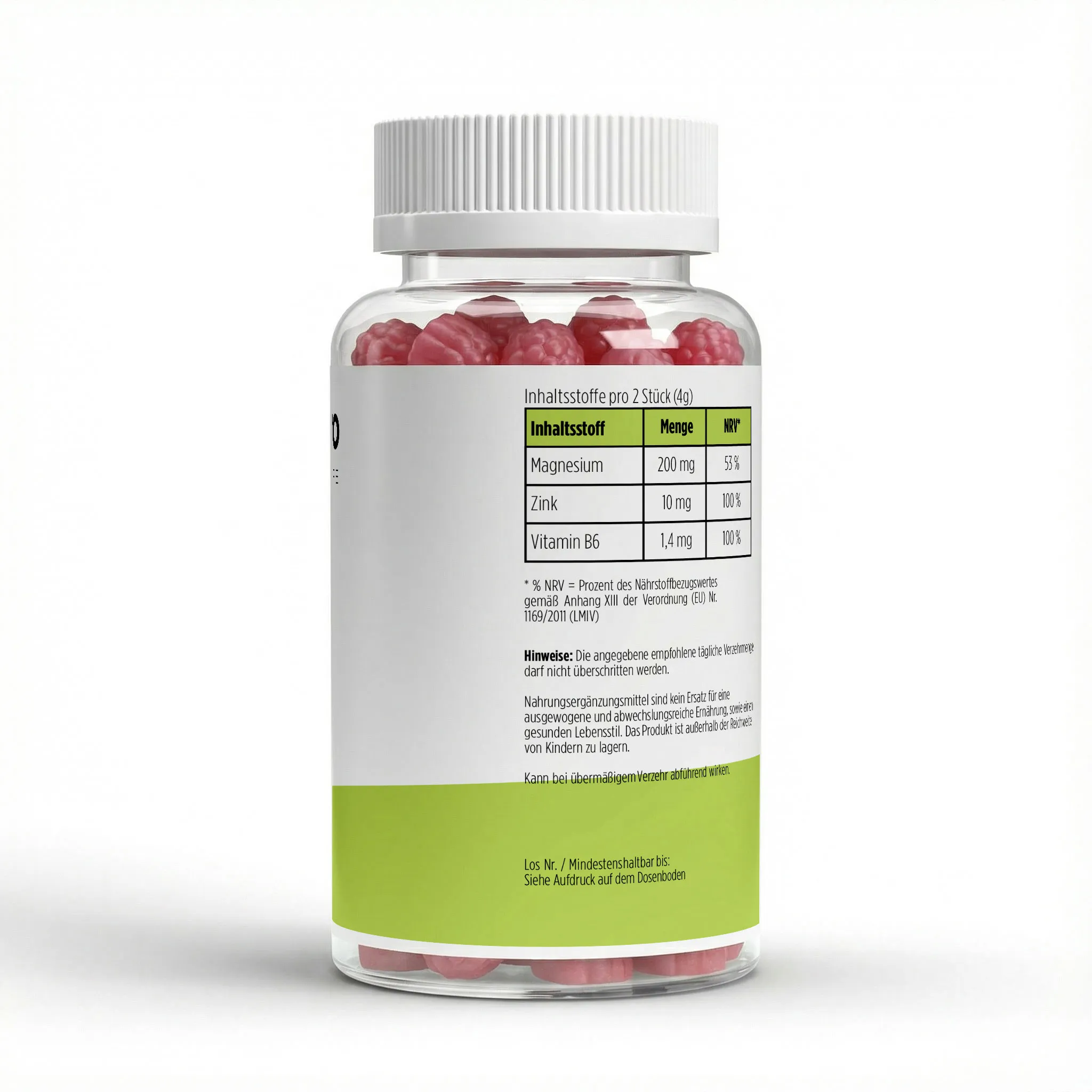 Magnesium + Zink + B6 Gummies - 60 Stk.