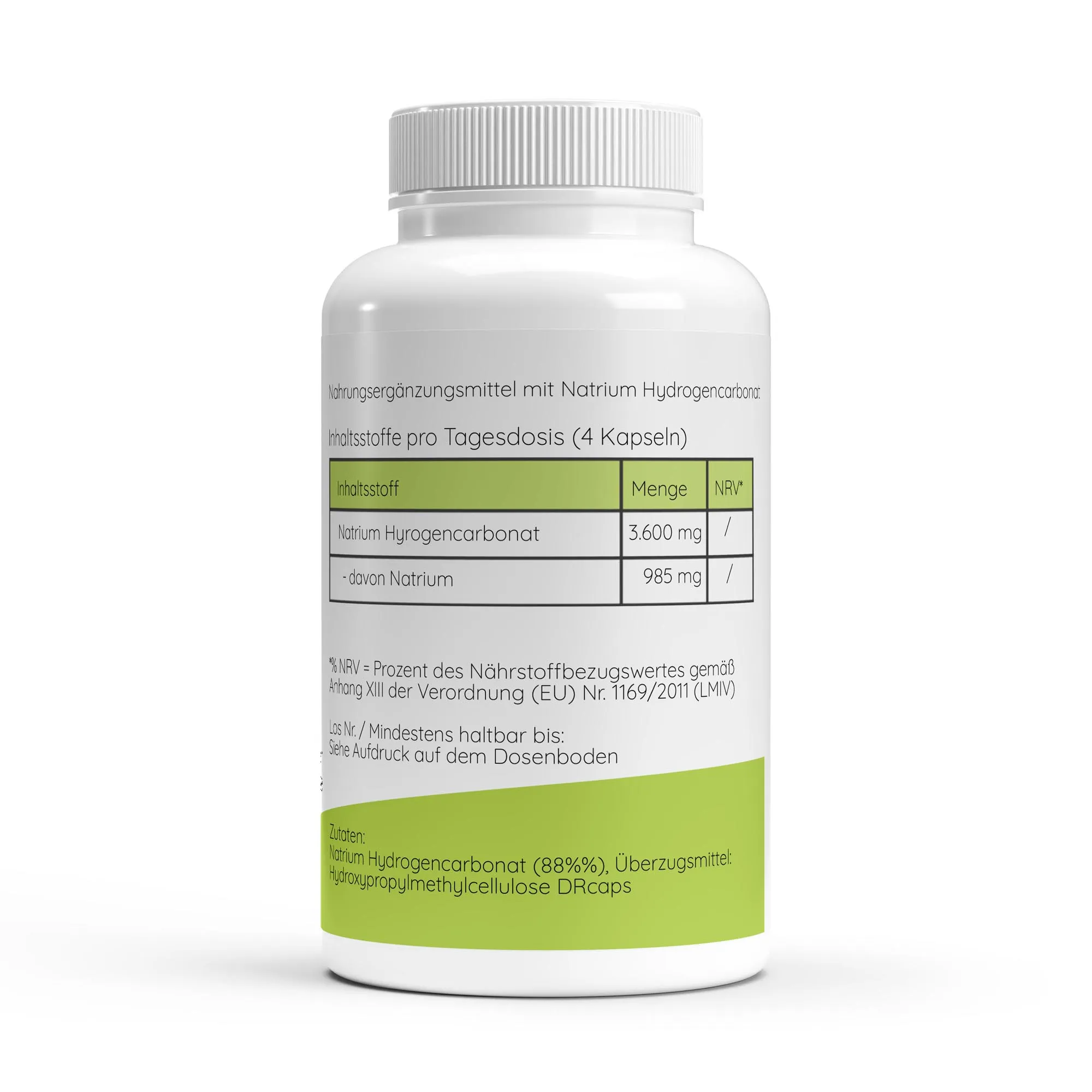 Natron Magensaftresistent - 120 Kapseln