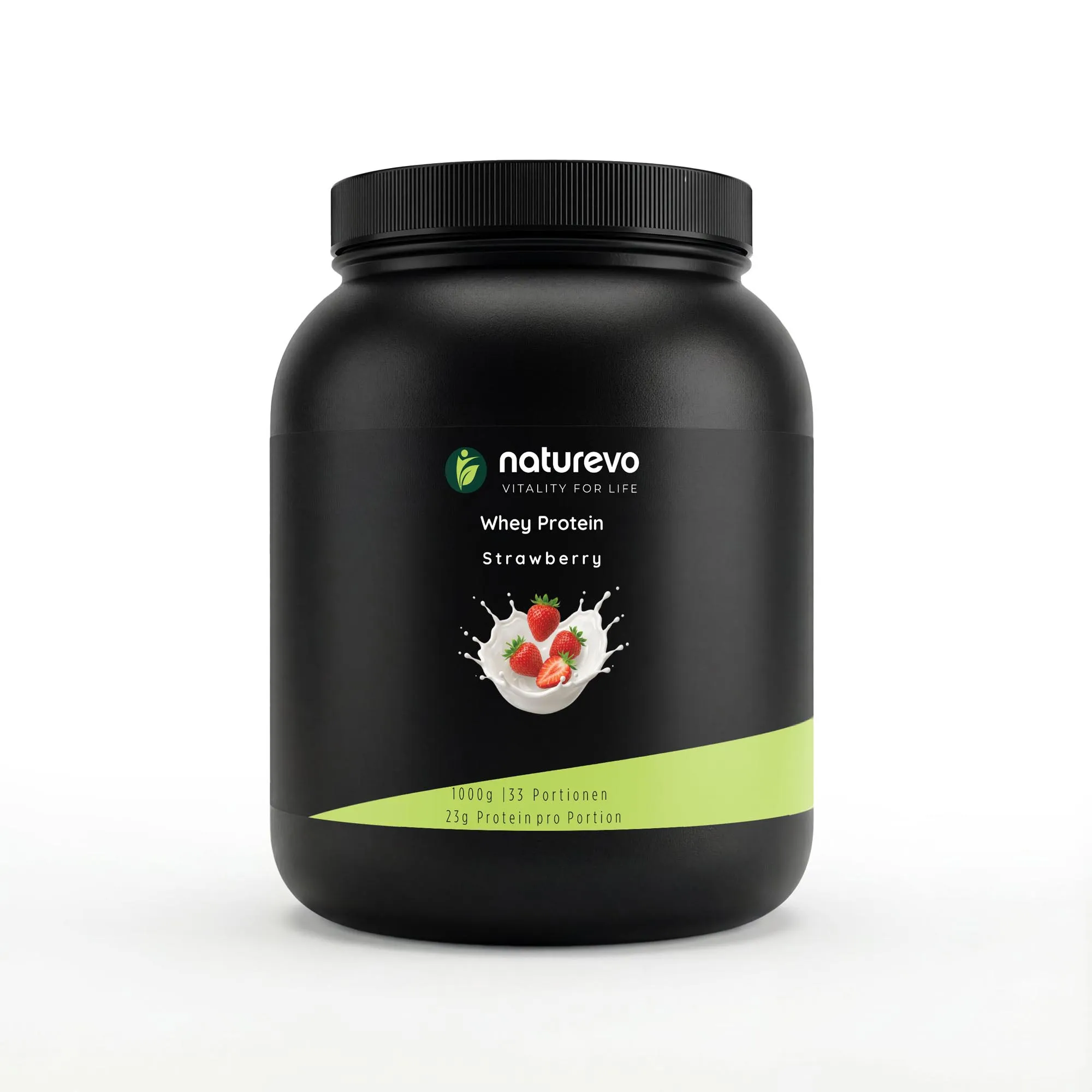 Premium Whey Protein Erdbeere - 1.000g