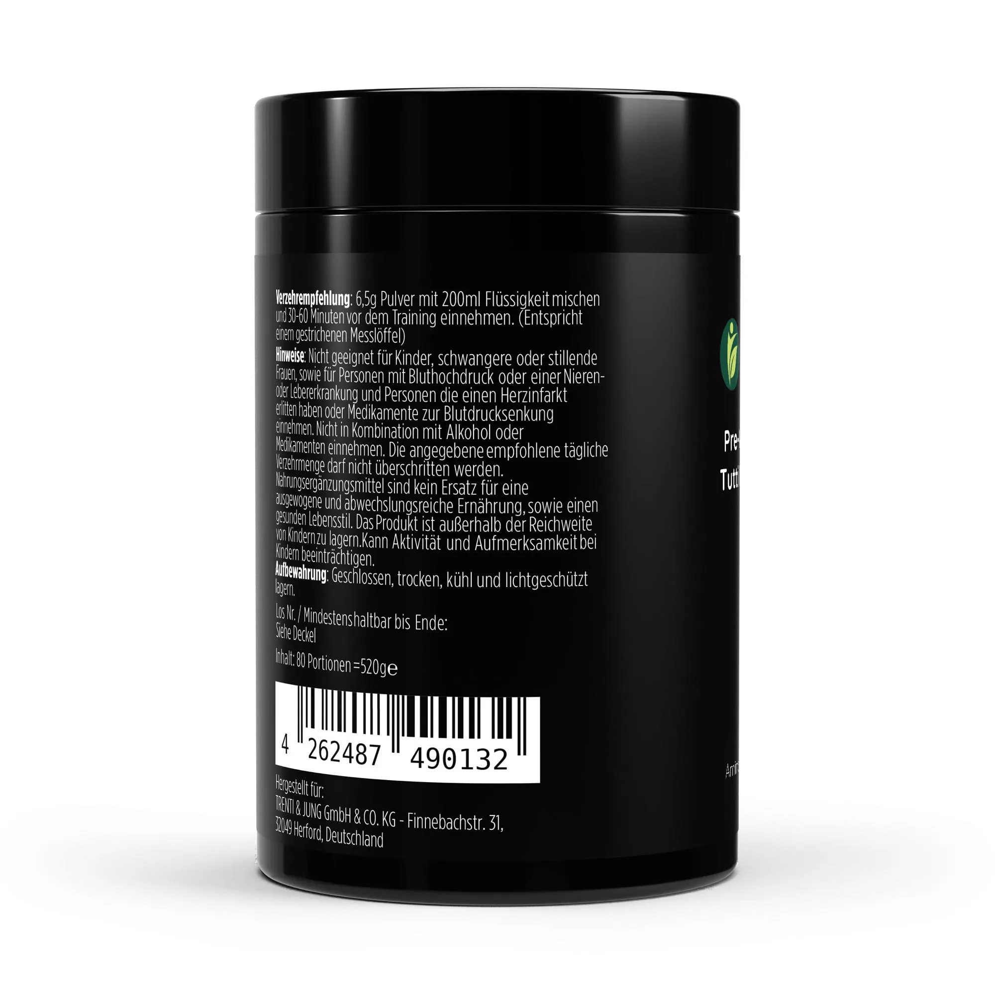 Pre-Workout Booster Tutti Frutti - 520g