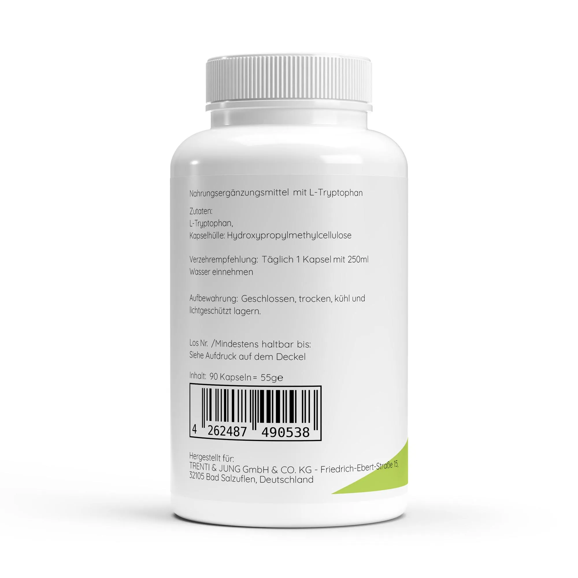 L-Tryptophan - 90 Kapseln