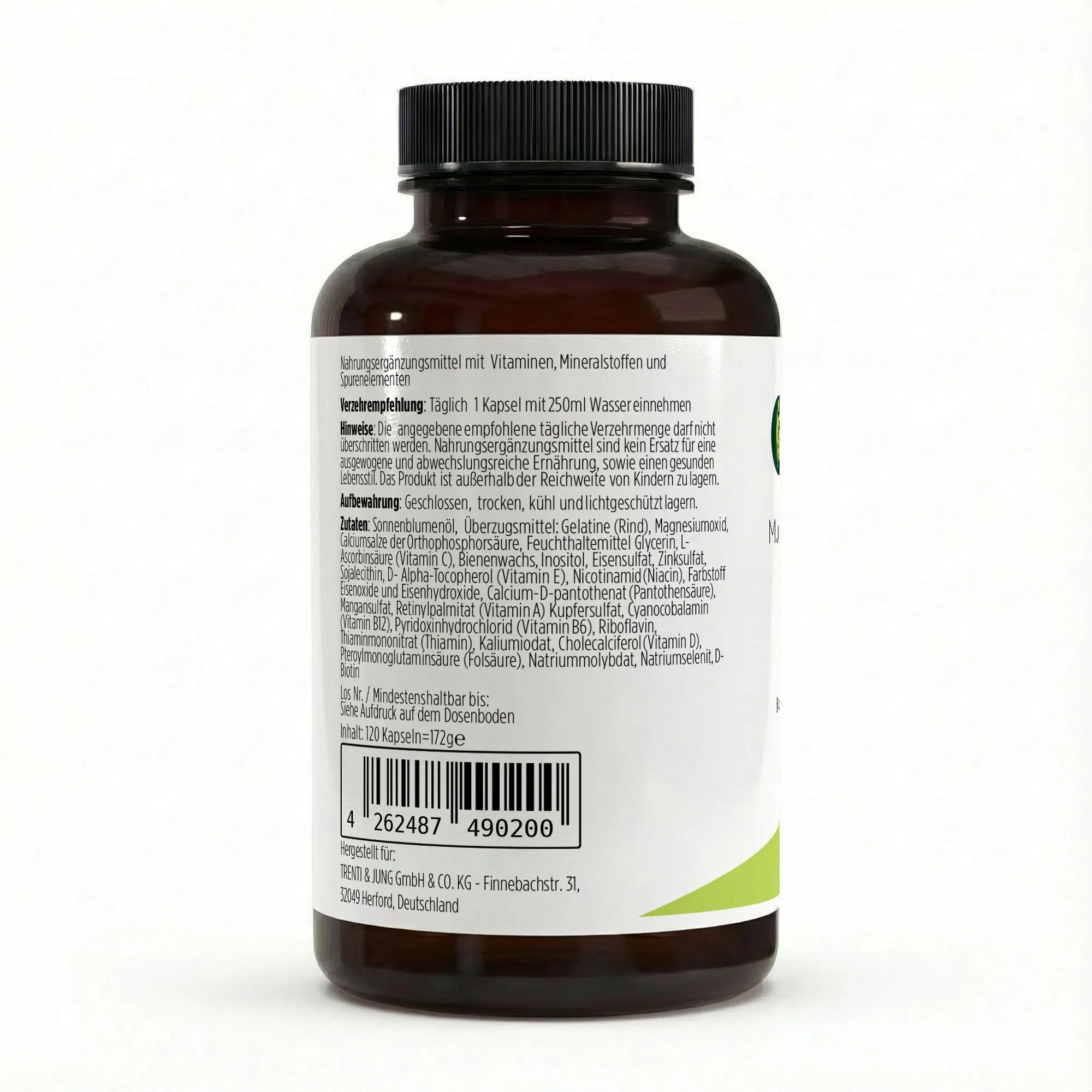 Multi Vitamin und Mineral Komplex - 120 Softgels