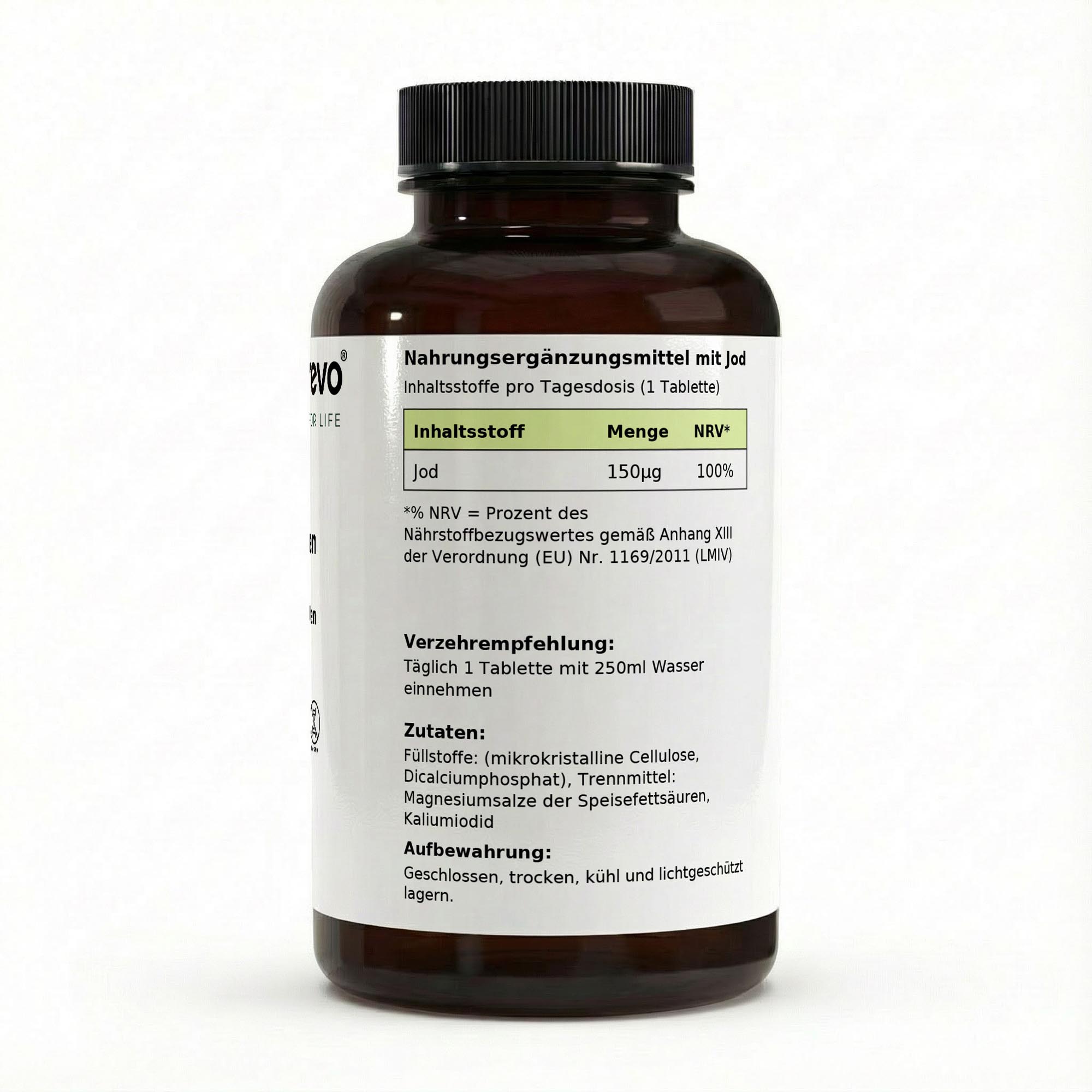 Jod - 180 vegane Tabletten