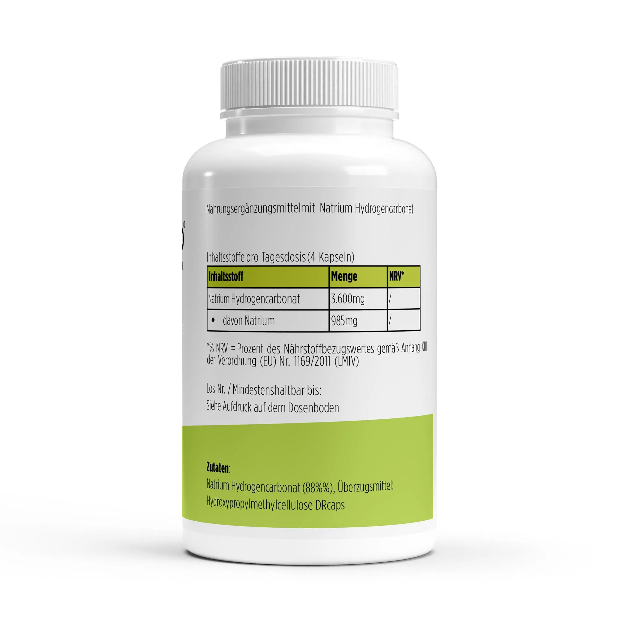 Natron Magensaftresistent - 120 Kapseln