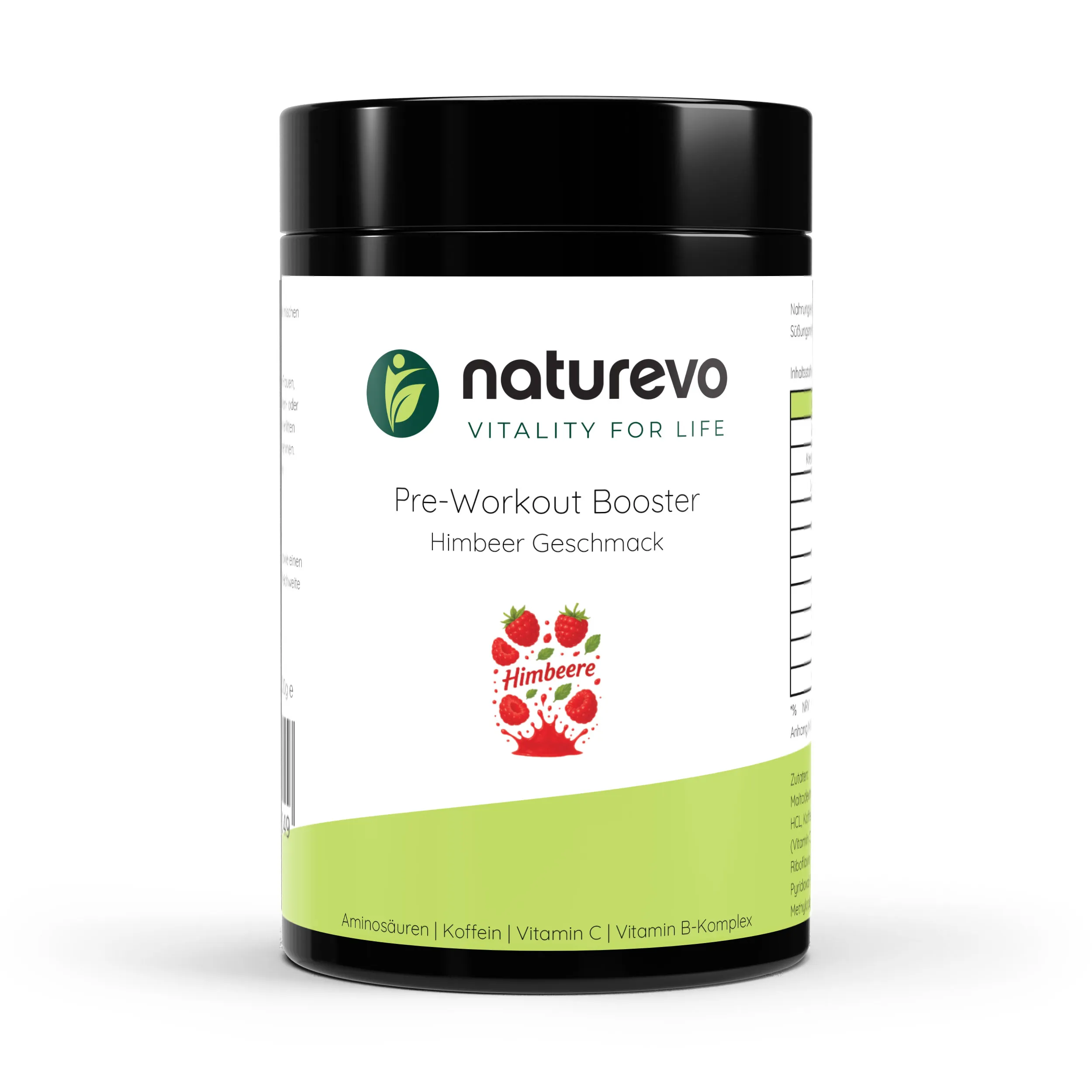 Pre-Workout Booster Himbeere - 520g