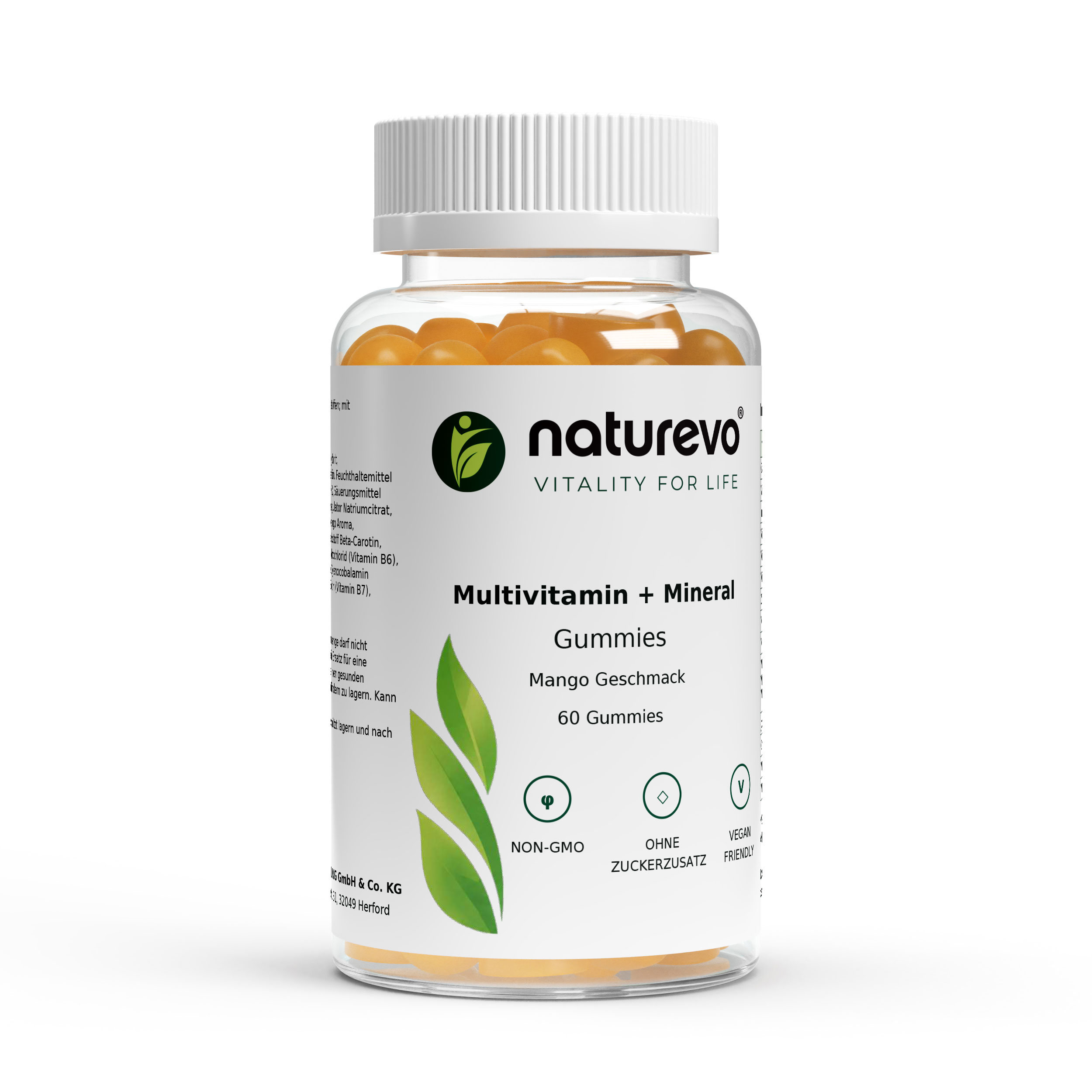 Multivitamin + Mineral Gummies - 60 Stk. Mango Geschmack
